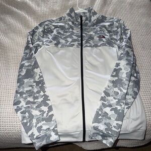 The North Face Men's Gray Camo Performance Jacket